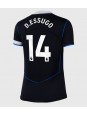 Billige Chelsea Dario Essugo #14 Tredjedrakt Dame 2025-26 Kortermet